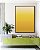 Quadro Vertical Abstrato Degradê Amarelo Ouro e Areia Canvas Moldura - Imagem 4
