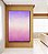 Quadro Vertical Abstrato Roxo Lavanda Branco Rosa Claro Canvas Moldura - Imagem 4