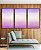 Trio de Quadros Abstrato Roxo Lavanda Branco Rosa Claro Canvas Moldura - Imagem 5
