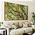 Duo de Quadros Copa de Árvore com Galhos e Folhas Natureza Paisagem Canvas Moldura - Imagem 1