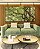 Trio de Quadros Estilizados Copa de Árvore com Galhos e Folhas Natureza Paisagem Canvas Moldura - Imagem 3