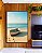 Quadro Vertical Barco em Praia de Mar Azul Calmo Céu Limpo Canvas Moldura - Imagem 3