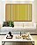 Quadro Horizontal Abstrato Degradê Listras Dourado Amarelo Ouro Areia Canvas Moldura - Imagem 5