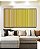Quadro Horizontal Abstrato Degradê Listras Dourado Amarelo Ouro Areia Canvas Moldura - Imagem 2