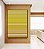 Quadro Vertical Abstrato Degradê Listras Dourado Amarelo Ouro Areia Canvas Moldura - Imagem 3