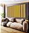Trio de Quadros Estilizados Abstrato Degradê Listras Dourado Amarelo Ouro Areia Canvas Moldura - Imagem 2