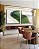 Duo de Quadros Quadrados Mar Turquesa Dunas de Areia Branca Natureza Canvas Moldura - Imagem 2