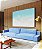 Quadro Horizontal Mar Azul Suave e Praia de Areia Branca Canvas Moldura - Imagem 5