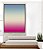 Quadro Vertical Degradê Rosa Choque Areia Azul Canvas Moldura - Imagem 5