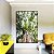 Quadro Vertical Árvore Folhas Verdes e Tronco Paisagem Canvas Moldura - Imagem 3
