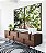 Duo de Quadros Árvore Folhas Verdes e Tronco Paisagem Canvas Moldura - Imagem 3