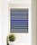 Quadro Vertical Abstrato Degradê Listras Cinza Chumbo Azul Cobalto Canvas Moldura - Imagem 5