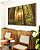 Quadro Horizontal Floresta Árores Luzes do Sol Natureza Canvas Moldura - Imagem 2