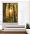 Quadro Vertical Floresta Árores Luzes do Sol Natureza Canvas Moldura - Imagem 5