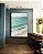 Quadro Vertical Praia de Mar Calmo Turquesa Natureza Canvas Moldura - Imagem 2