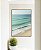 Quadro Vertical Praia de Mar Calmo Turquesa Natureza Canvas Moldura - Imagem 3