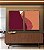 Duo de Quadros Abstrato Vermelho Carmim Rosa Salmão Minimalista Canvas Moldura - Imagem 1