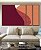 Trio de Quadros Estilizados Abstrato Vermelho Carmim Rosa Salmão Minimalista Canvas Moldura - Imagem 5