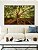 Quadro Horizontal Árvore Folhas Raízes Natureza Imponente Canvas Moldura - Imagem 3