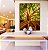 Quadro Vertical Árvore Folhas Raízes Natureza Imponente Canvas Moldura - Imagem 5