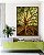 Quadro Vertical Árvore Folhas Raízes Natureza Imponente Canvas Moldura - Imagem 1