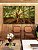 Trio de Quadros Estilizados Árvore Folhas Raízes Natureza Imponente Canvas Moldura - Imagem 3