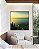 Quadro Quadrado Mar Turquesa Luzes do Sol e Floresta Natureza Canvas Moldura - Imagem 3