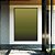 Quadro Vertical Abstrato Degradê Verde Oliva Canvas Moldura - Imagem 1