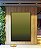 Quadro Vertical Abstrato Degradê Verde Oliva Canvas Moldura - Imagem 2