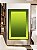 Quadro Vertical Abstrato Degradê Margem Tons de Verde Canvas Moldura - Imagem 4