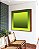 Quadro Quadrado Abstrato Degradê Margem Tons de Verde Canvas Moldura - Imagem 4