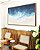 Quadro Horizontal Praia de Mar Azul Intenso Natureza Canvas Moldura - Imagem 2