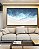Quadro Horizontal Praia de Mar Azul Intenso Natureza Canvas Moldura - Imagem 4