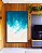 Quadro Vertical Praia de Mar Azul Intenso Natureza Canvas Moldura - Imagem 3