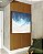Quadro Quadrado Praia de Mar Azul Intenso Natureza Canvas Moldura - Imagem 4