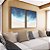 Duo de Quadros Praia de Mar Azul Intenso Natureza Canvas Moldura - Imagem 3