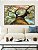 Quadro Horizontal Árvore Galhos Céu Turquesa Claro Natureza Paisagem Canvas Moldura - Imagem 3