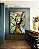 Quadro Vertical Árvore Galhos Céu Turquesa Claro Natureza Paisagem Canvas Moldura - Imagem 3
