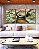 Trio de Quadros Árvore Galhos Céu Turquesa Claro Natureza Paisagem Canvas Moldura - Imagem 4