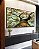 Trio de Quadros Árvore Galhos Céu Turquesa Claro Natureza Paisagem Canvas Moldura - Imagem 3