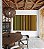 Duo de Quadros Abstrato Degradê Listras Geométrico Amarelo Dourado Marrom Canvas Moldura - Imagem 2
