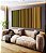 Trio de Quadros Estilizados Abstrato Degradê Listras Geométrico Amarelo Dourado Marrom Canvas Moldura - Imagem 2