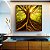 Quadro Quadrado Árvore Folhas Verdes Paisagem Natureza Canvas Moldura - Imagem 2