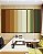 Trio de Quadros Estilizados Abstrato Degradê Geométrico Marrom Terra Verde Oliva Canvas Moldura - Imagem 4