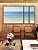 Trio de Quadros Estilizados Mar Azul Praia Relaxante Céu Claro Canvas Moldura - Imagem 5