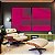 Duo de Quadros Abstrato Mosaico Geométrico Degradê Rosa Canvas Moldura - Imagem 4