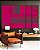 Trio de Quadros Estilizados Abstrato Mosaico Geométrico Degradê Rosa Canvas Moldura - Imagem 1