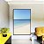 Quadro Vertical Praia de Areia Branca Mar Calmo Azul e Céu Claro Canvas Moldura - Imagem 1