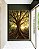 Quadro Vertical Árvore em Floresta e Luzes do Sol Natureza Canvas Moldura - Imagem 3