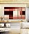 Trio de Quadros Estilizados Abstrato Geométrico Degradê Rosa Marrom Canvas Moldura - Imagem 5